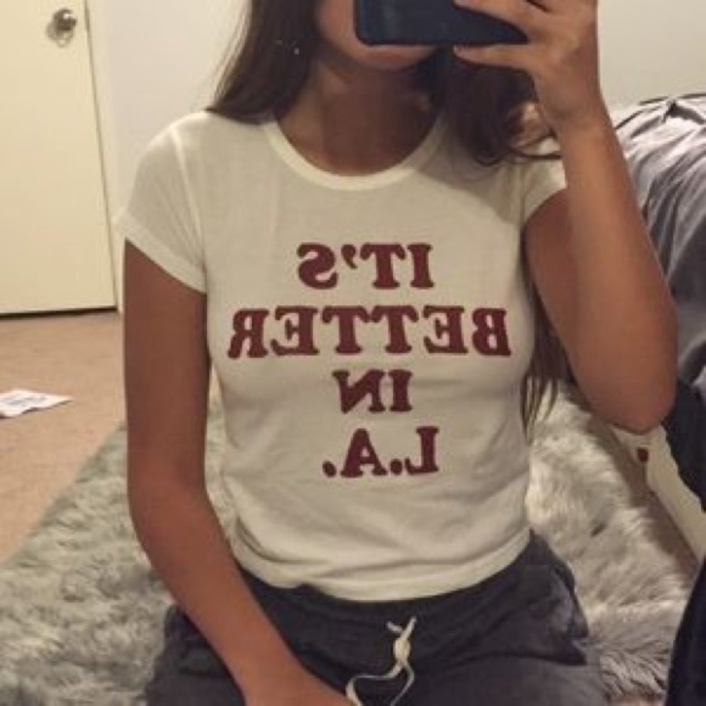LA comfy tee